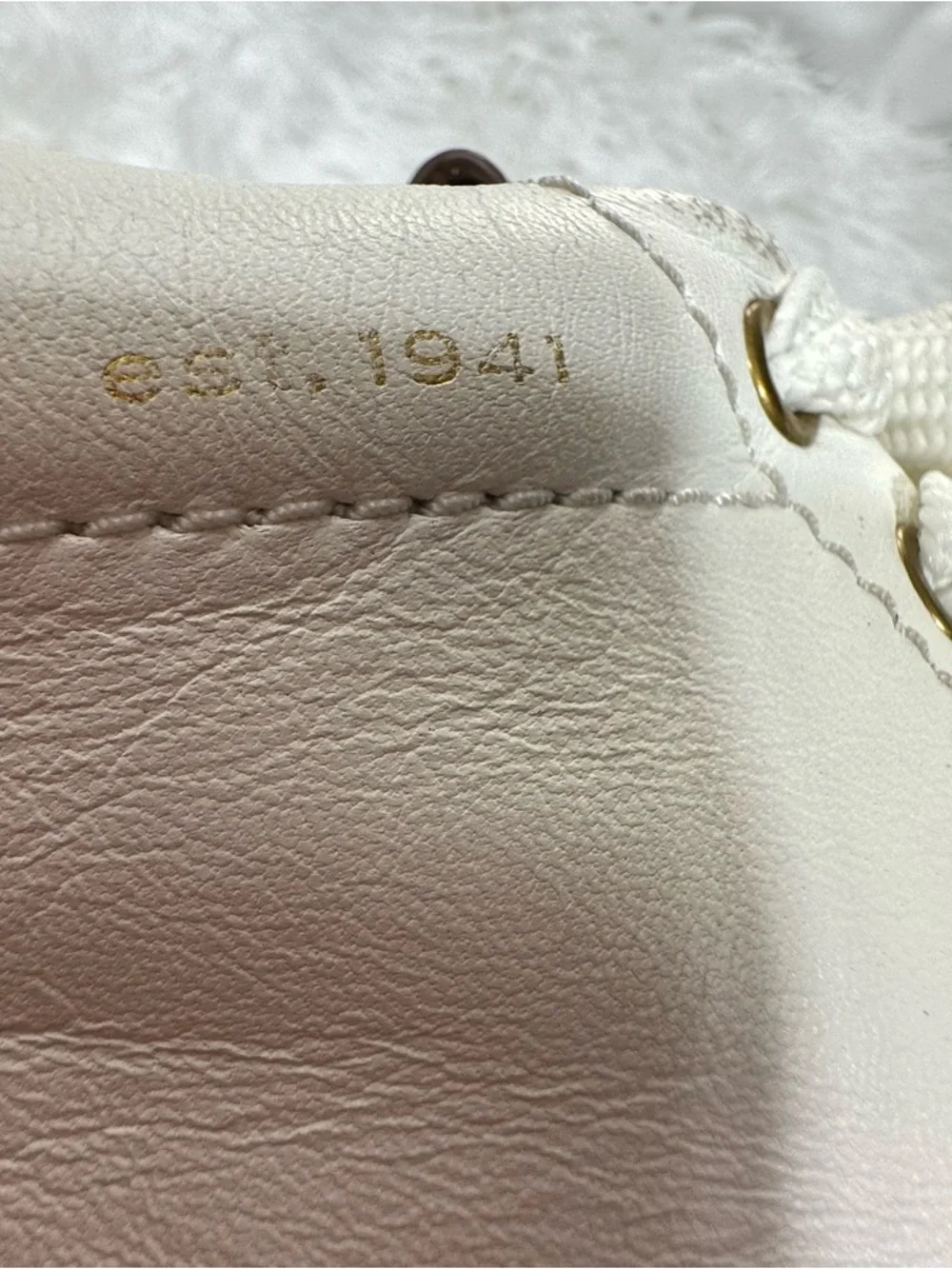 Coach C101 Espadrille Sneakers Womens Sz 8 White Pink Leather Comfort Casual